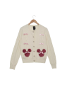 Cardigan en maille torsadée Minnie Disney