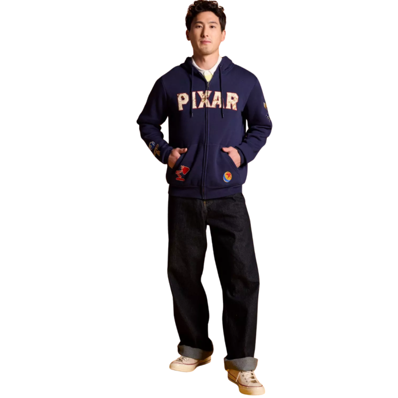 Sweat à capuche Pixar Logo Icons Dsiney