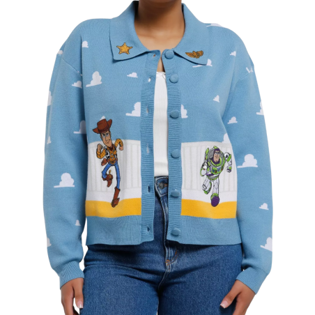 Cardigan à col Woody et Buzz Toy Story Disney