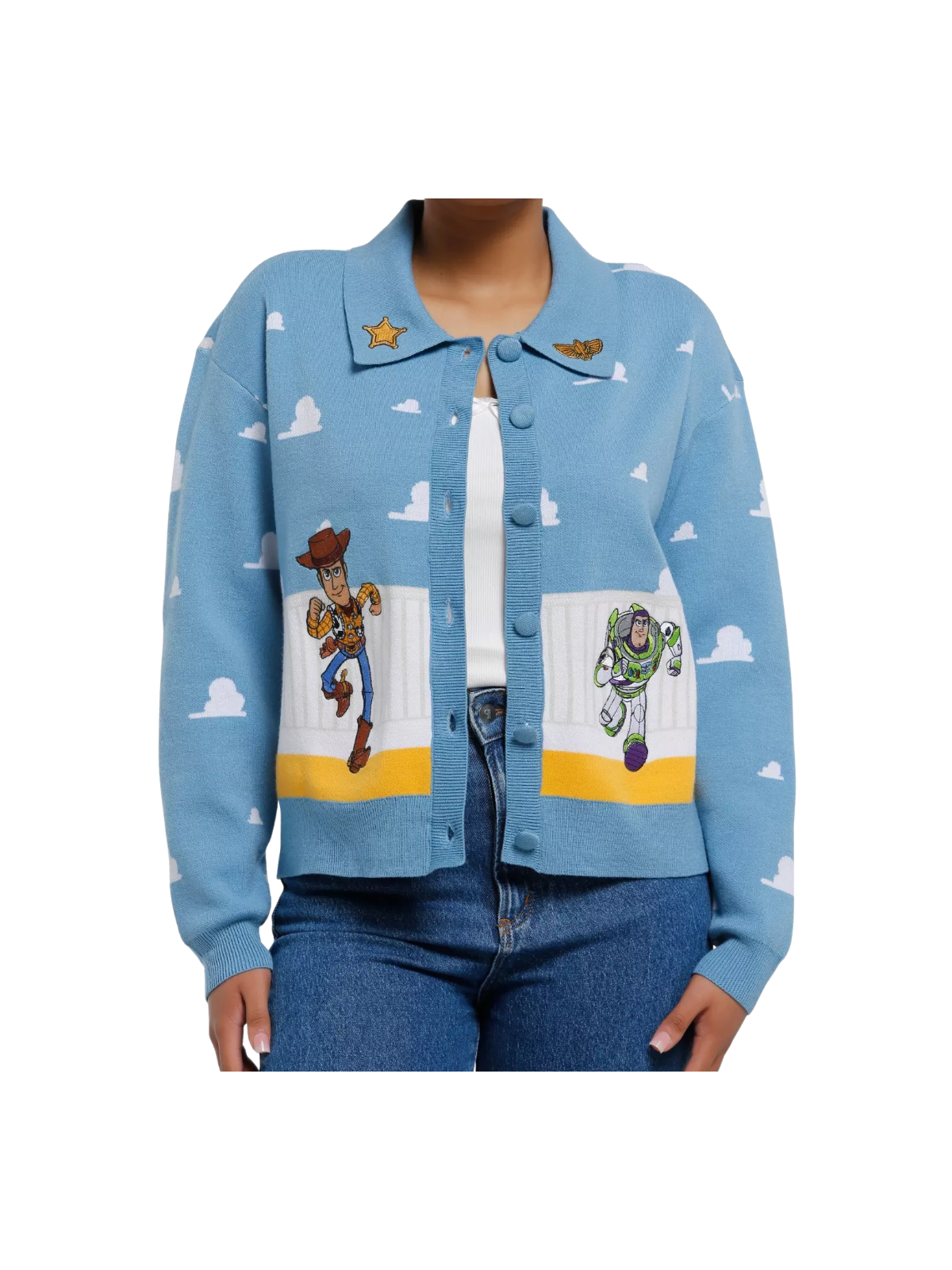 Cardigan à col Woody et Buzz Toy Story Disney