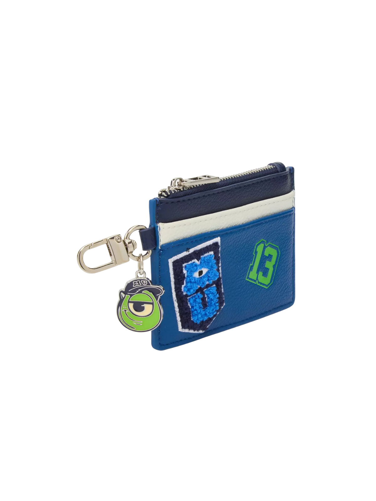 Porte cartes Monsters university patches Monstres & cie