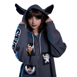Sweat à capuche Halloween Stitch Disney