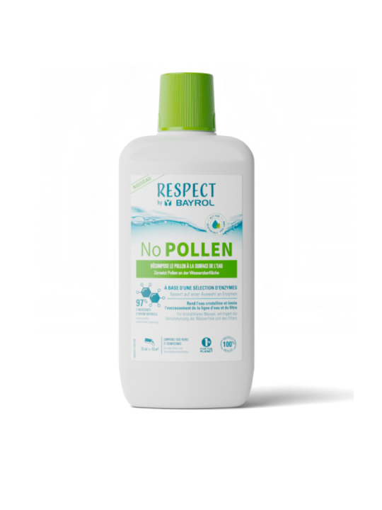 No Pollen - Solution pour une Eau Cristalline en Saison de Pollen