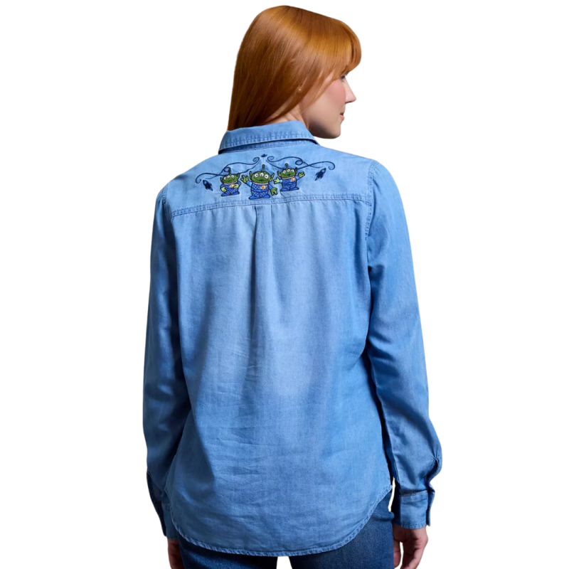 Chemise en jean boutonnée Toy Story Pixar