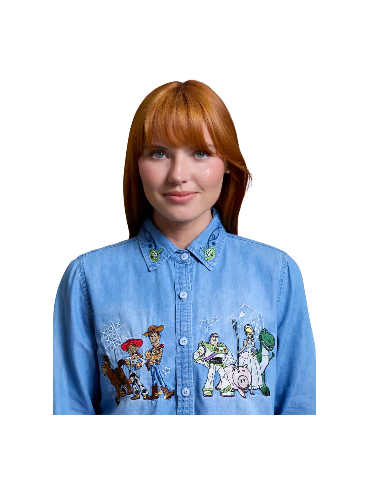 Chemise en jean boutonnée Toy Story Pixar
