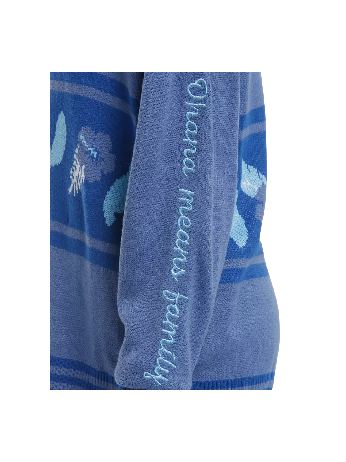 Cardigan Stitch Tropical Flowers Disney