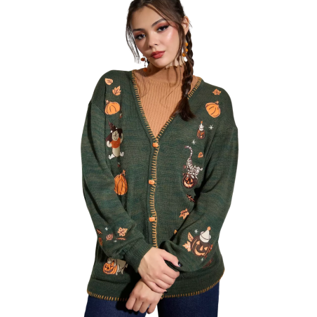 Cardigan Halloween Winnie l'ourson Disney