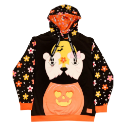 Sweat Mickey et Minnie Ghost Halloween LOUNGEFLY