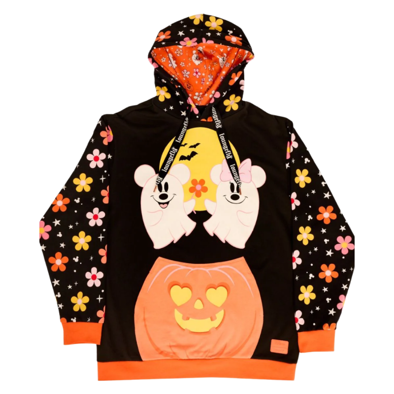 Sweat Mickey et Minnie Ghost Halloween LOUNGEFLY