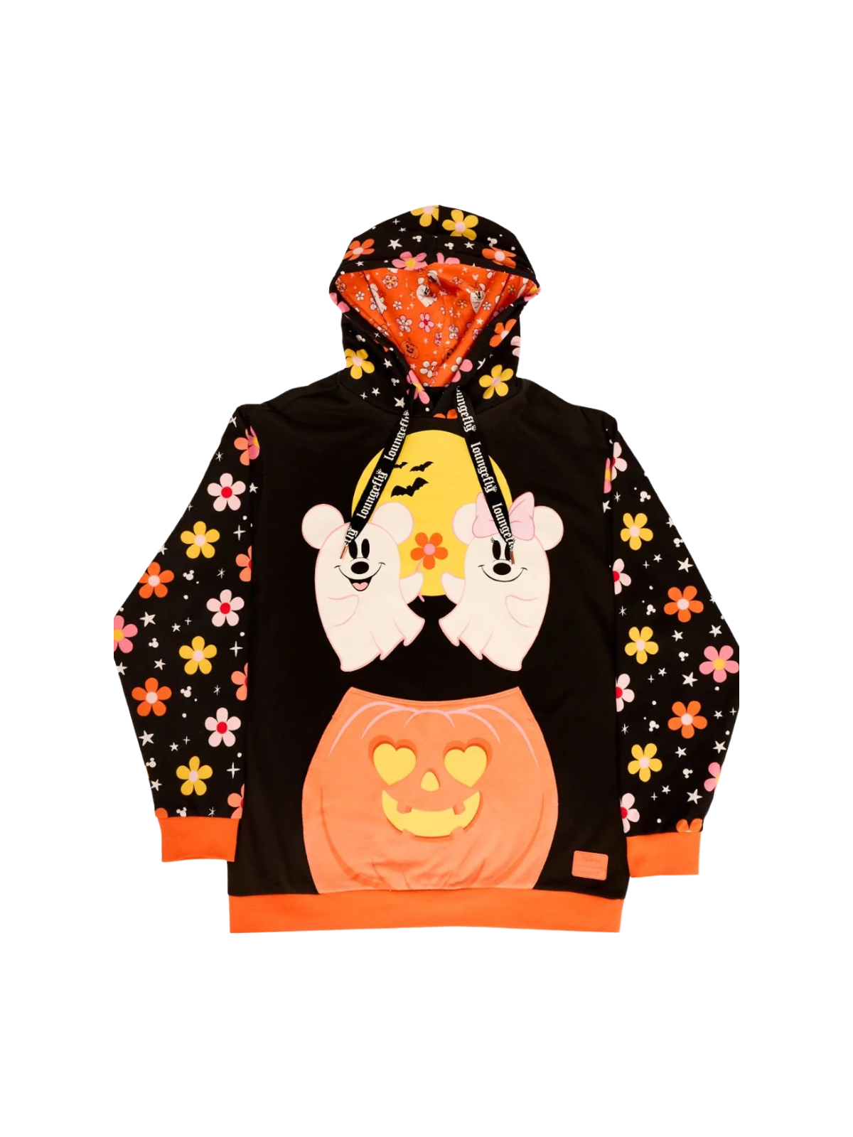 Sweat Mickey et Minnie Ghost Halloween LOUNGEFLY