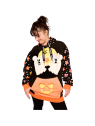 Sweat Mickey et Minnie Ghost Halloween LOUNGEFLY