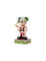 Figurine Mickey père noël avec liste Disney traditions 6016890