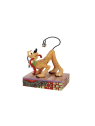 Figurine Pluto clochette de noël sur la queue Disney traditions 6016885
