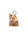 Figurine Pluto clochette de noël sur la queue Disney traditions 6016885