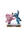 Figurine Angel & Stitch sous le gui Disney traditions 6008980
