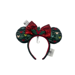 Ears sequins noël Minnie Mouse Disney