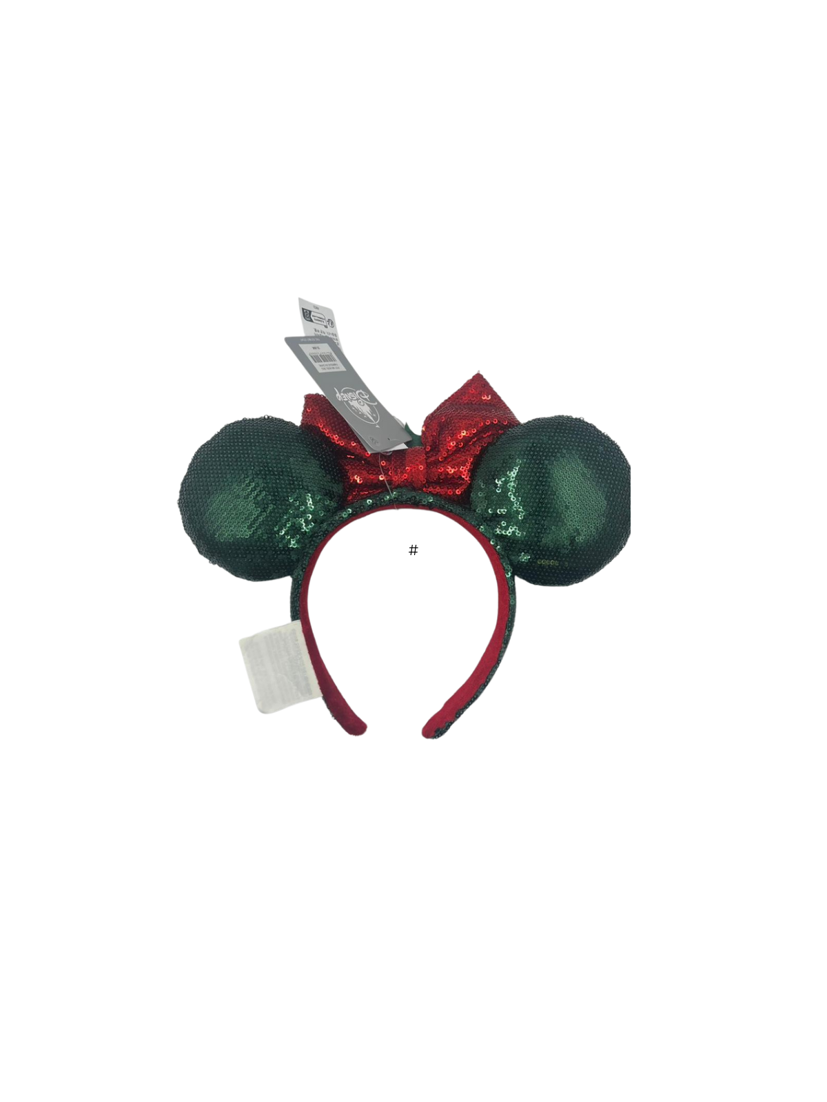 Ears sequins noël Minnie Mouse Disney