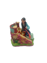 Figurine Mulan escalier Disneyland Paris