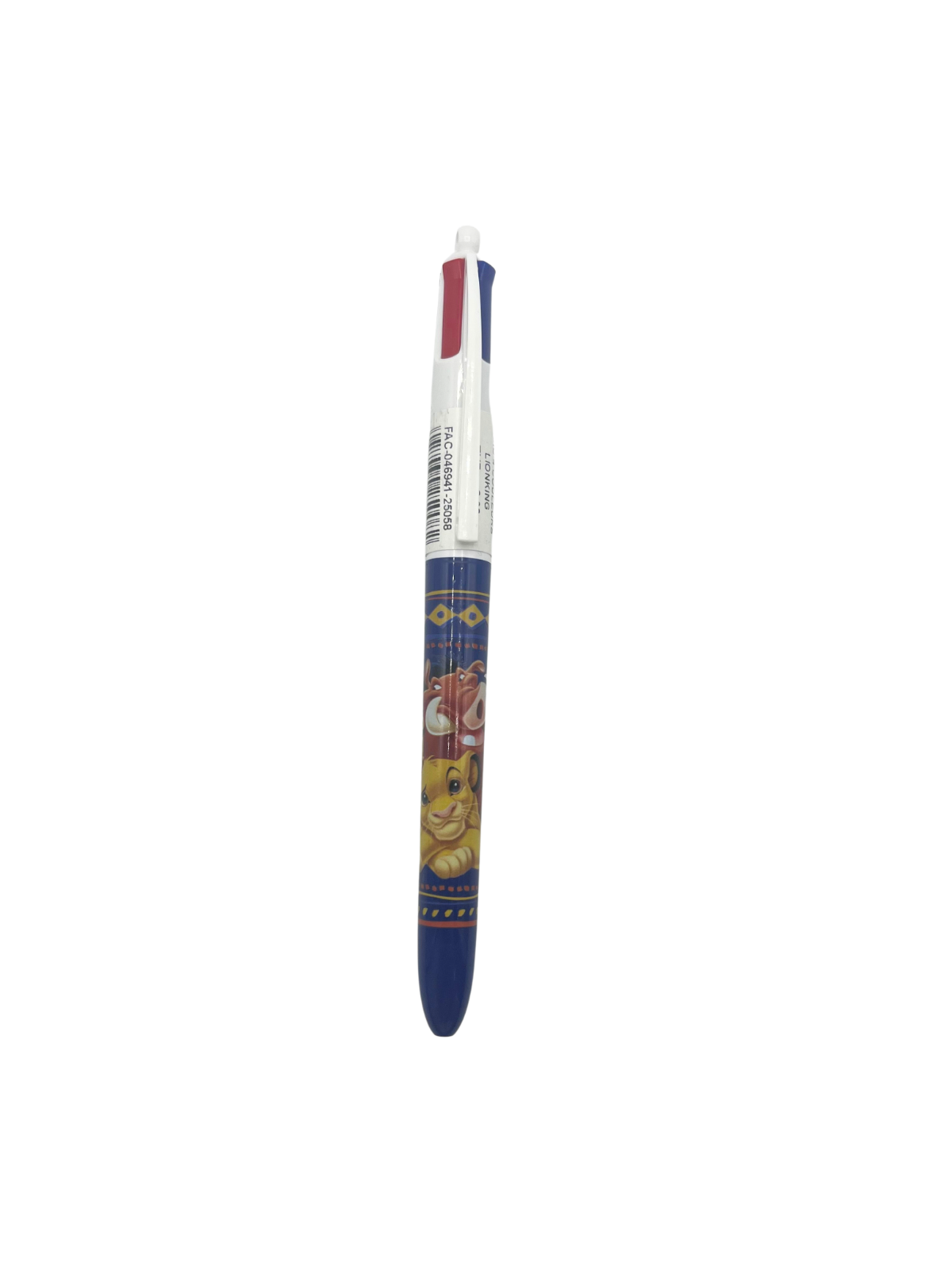 Stylo Bic 4 couleur Le Roi Lion Disneyland Paris