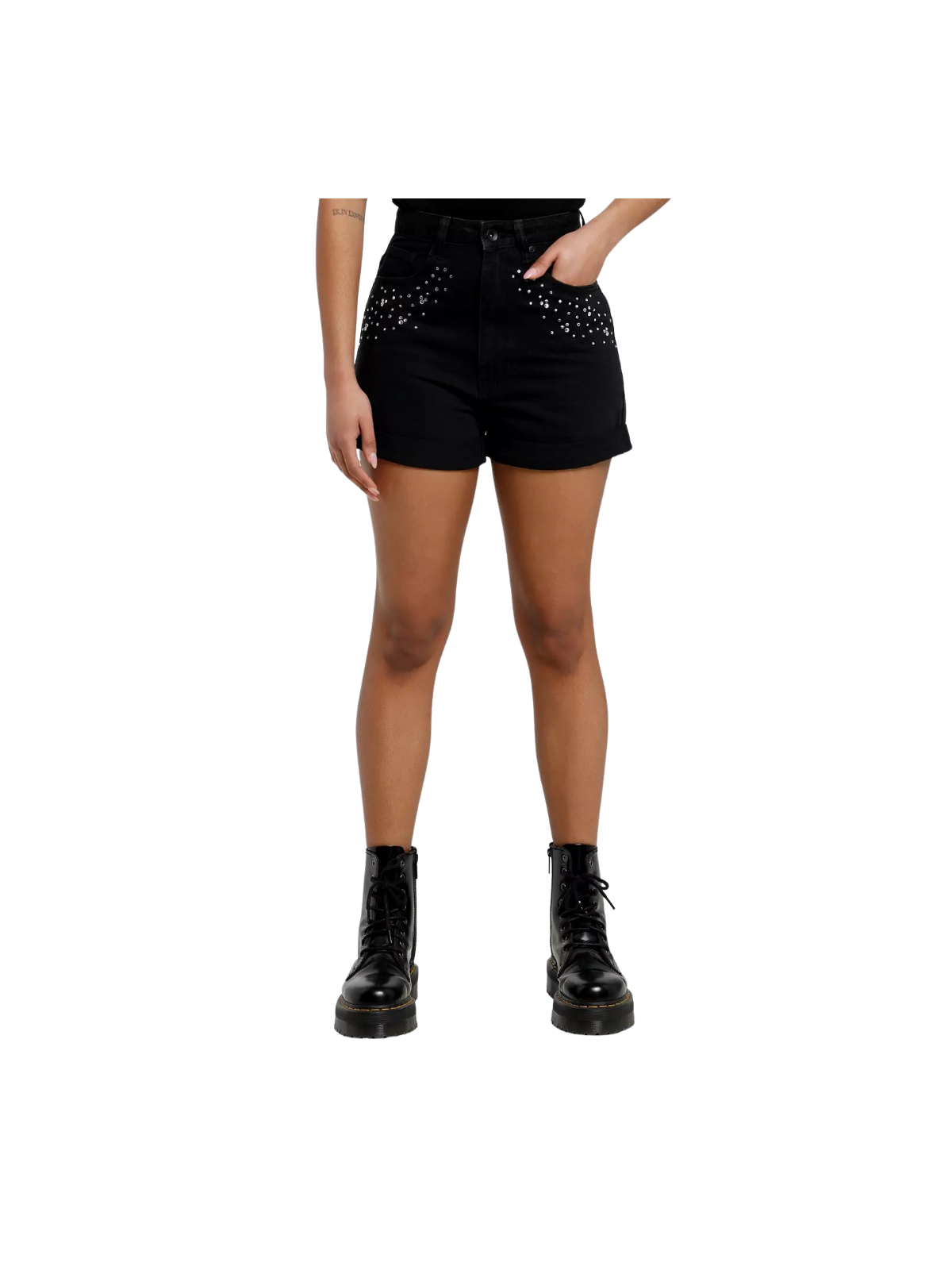 Short Mom Strass Mickey Disney