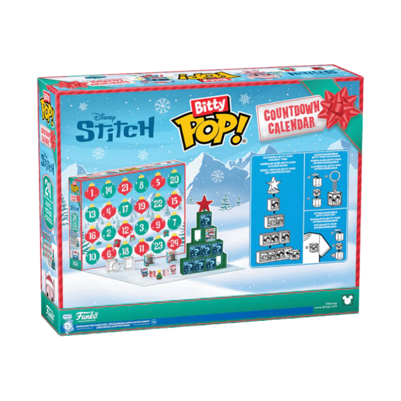 Calendrier de l'Avent 2025 Stitch Bitty POP