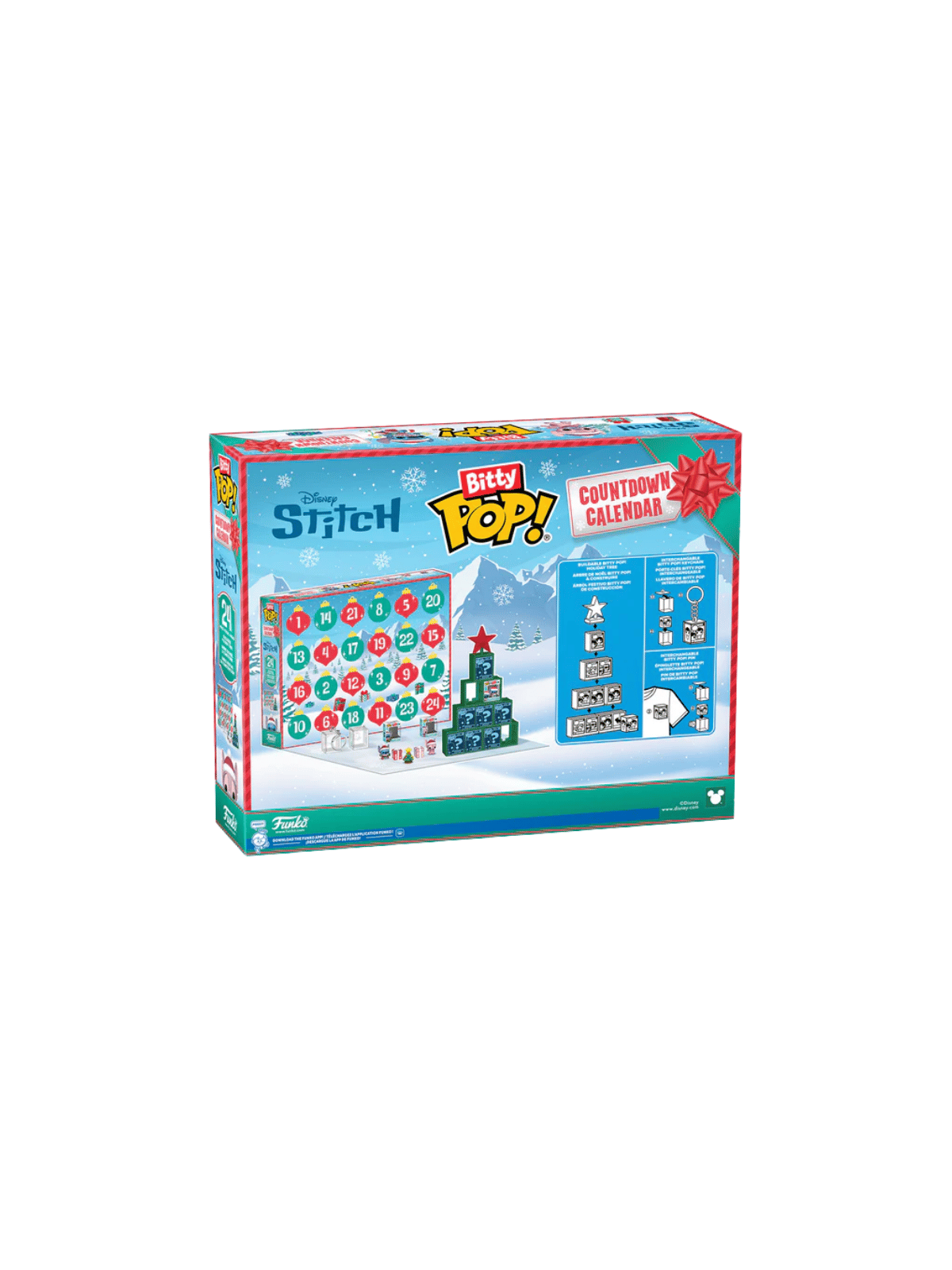 Calendrier de l'Avent 2025 Stitch Bitty POP