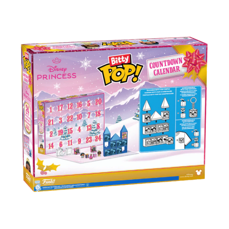Calendrier de l'Avent 2025 Disney Princesses Bitty POP