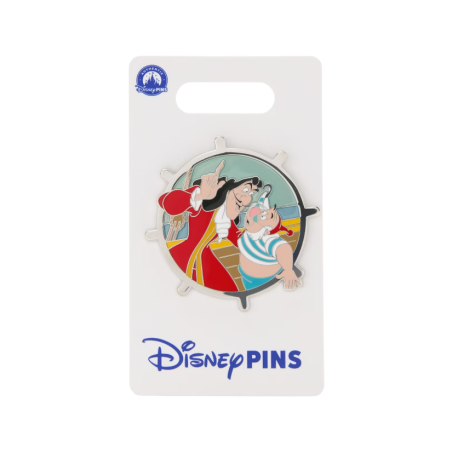 Pin's Capitaine Crochet et M. Mouche Disney