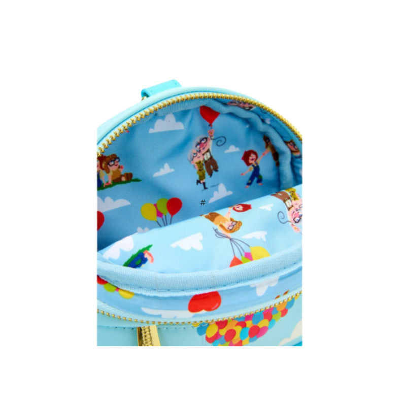 Sac à bandoulière heart ballon house Là-haut LOUNGEFLY