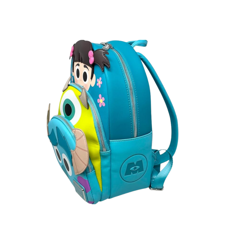 Sac à dos triple pocket Boo, Bob & Sully Monstres & cie LOUNGEFLY
