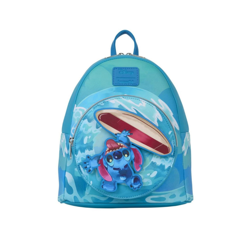 Sac à dos spinning surfeur Stitch LOUNGEFLY