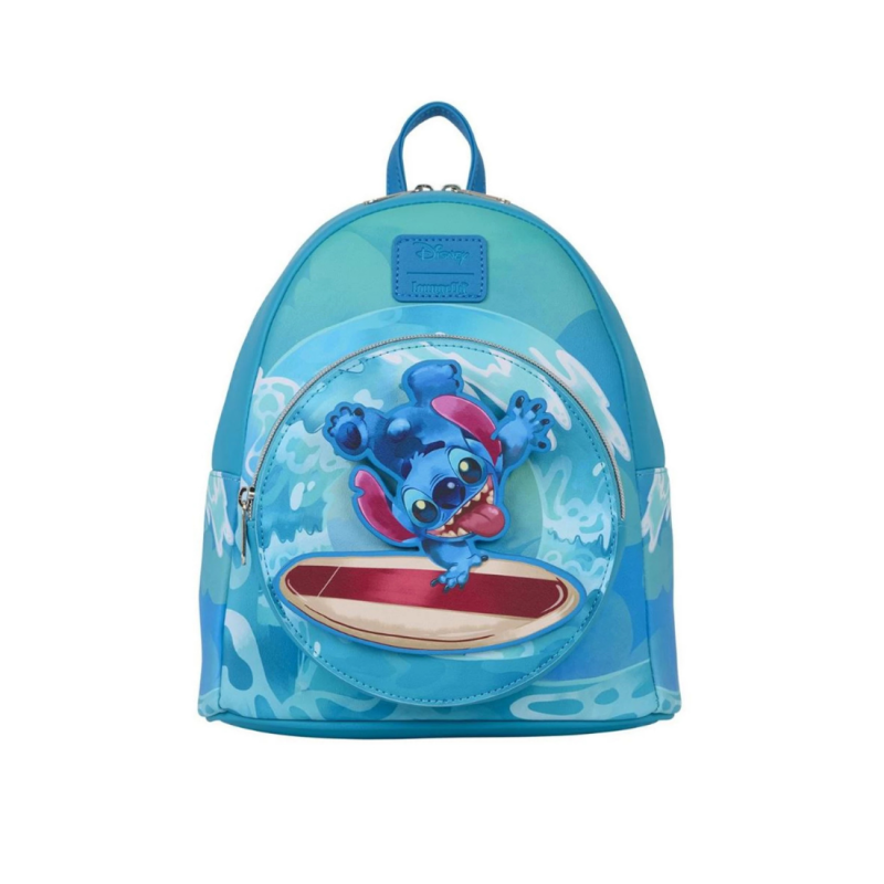 Sac à dos spinning surfeur Stitch LOUNGEFLY