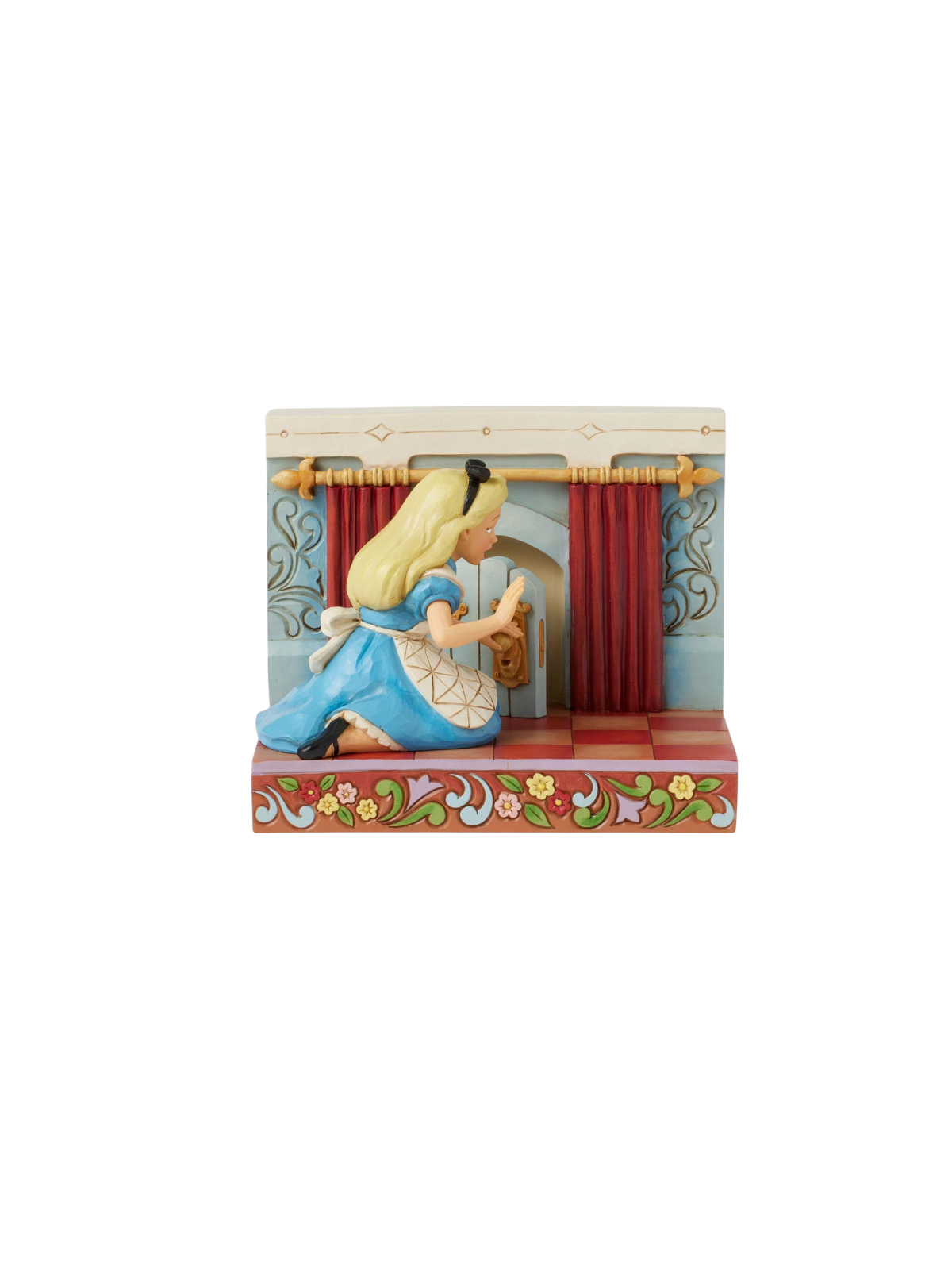 Figurine Alice au pays des merveilles porte LED Disney traditions 6016902