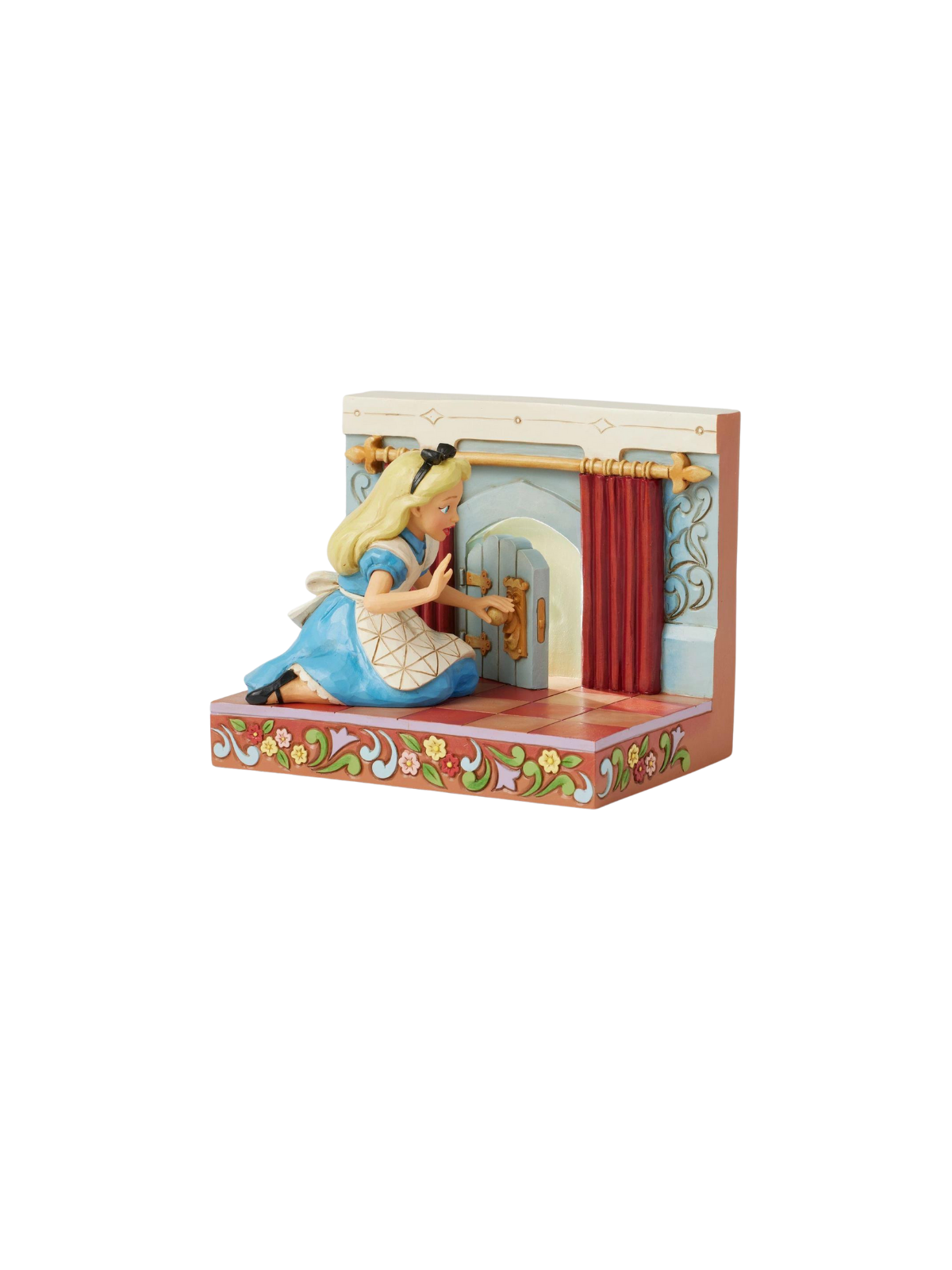 Figurine Alice au pays des merveilles porte LED Disney traditions 6016902