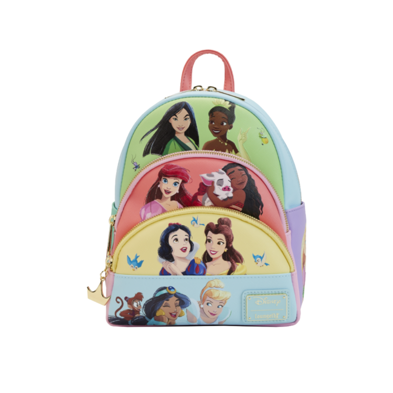 Sac à dos triple pocket princesses LOUNGEFLY