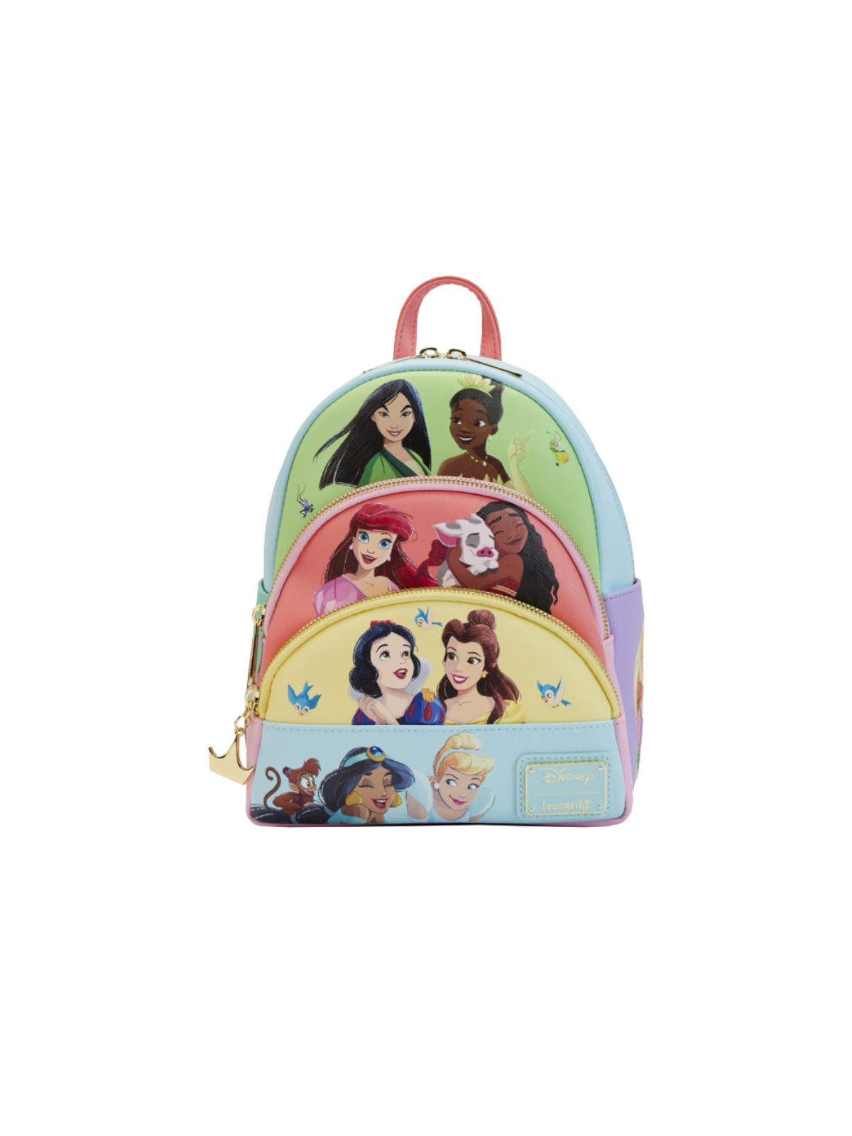 Sac à dos triple pocket princesses LOUNGEFLY