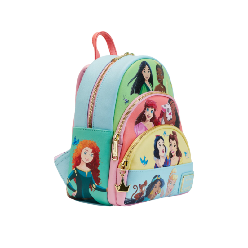 Sac à dos triple pocket princesses LOUNGEFLY