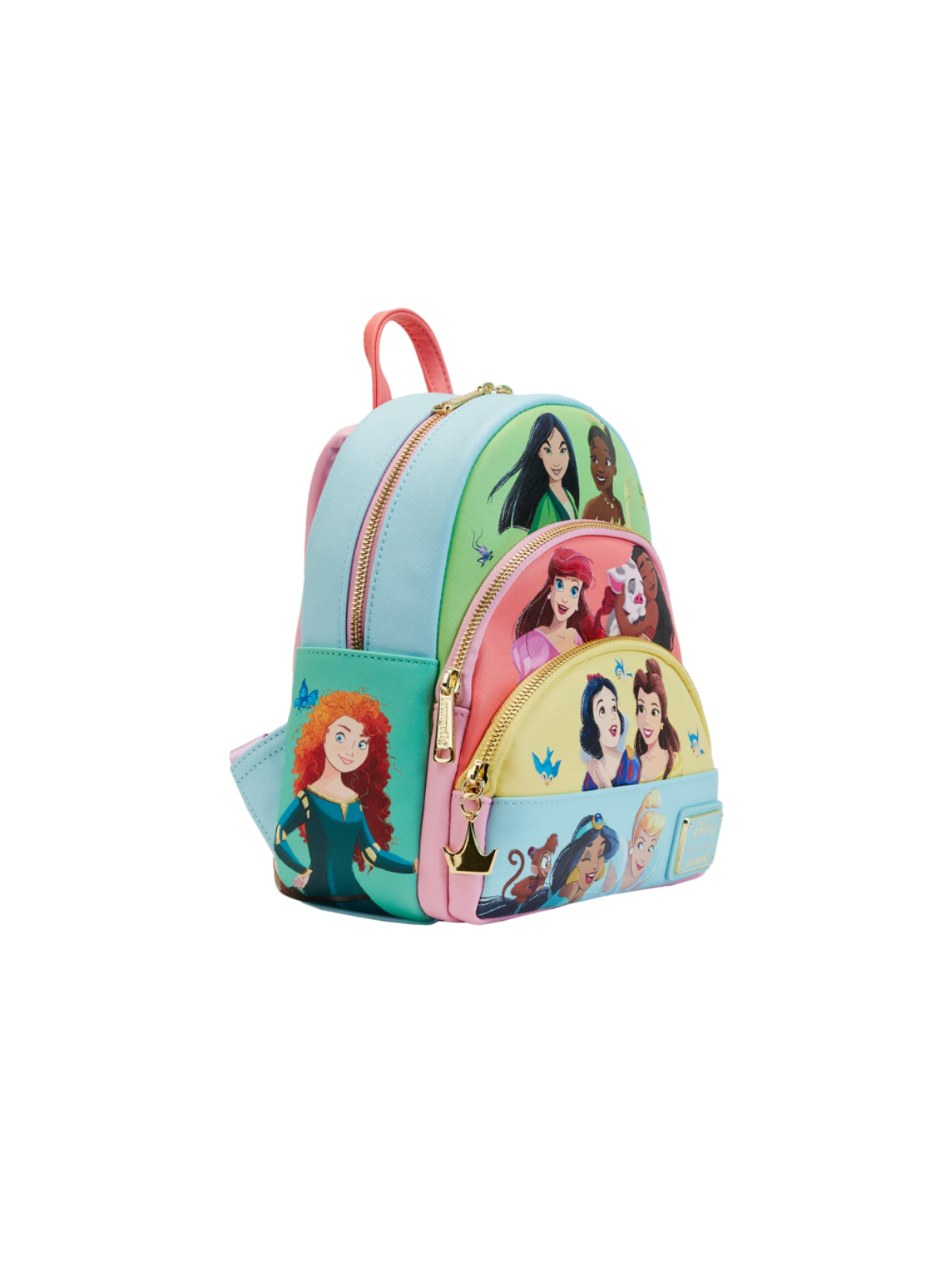 Sac à dos triple pocket princesses LOUNGEFLY
