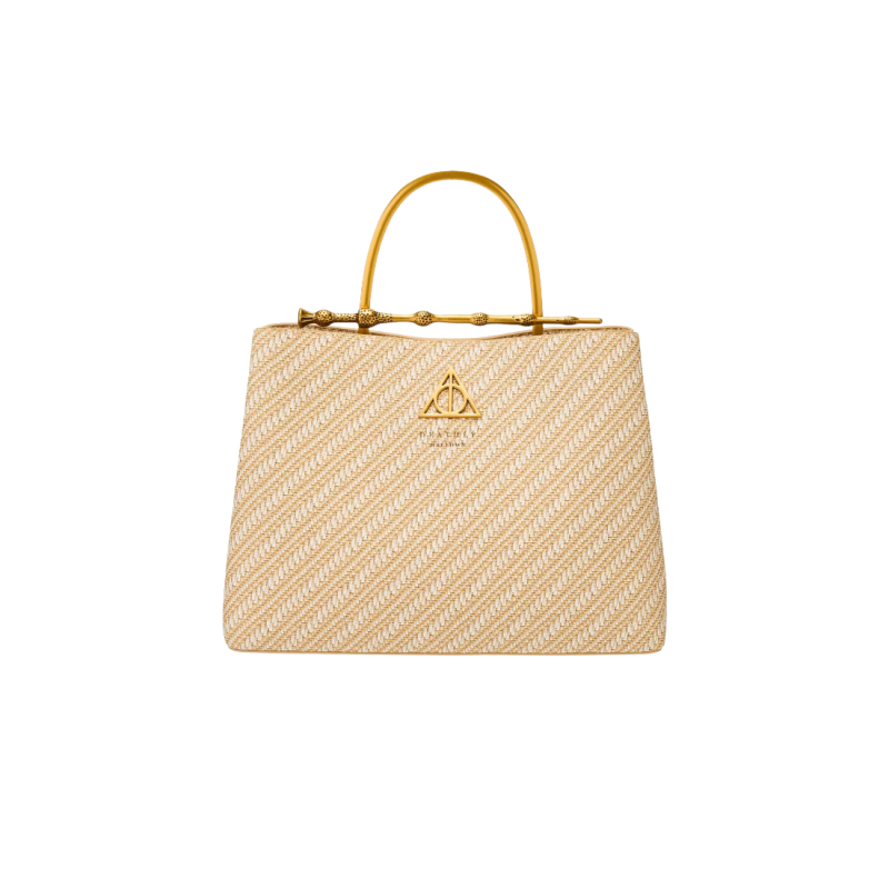 Sac à main Elder wand raffia Deathly hallows Harry Potter LOUNGEFLY