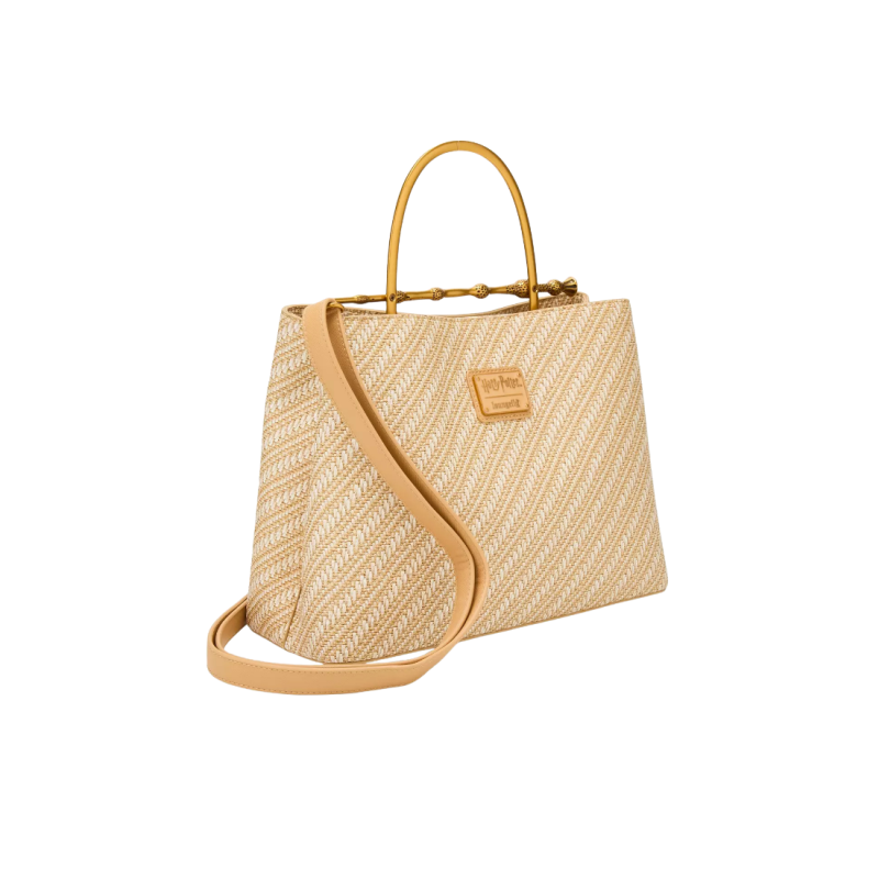 Sac à main Elder wand raffia Deathly hallows Harry Potter LOUNGEFLY