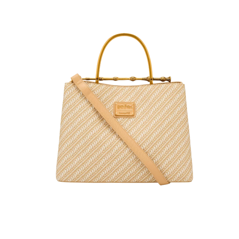 Sac à main Elder wand raffia Deathly hallows Harry Potter LOUNGEFLY