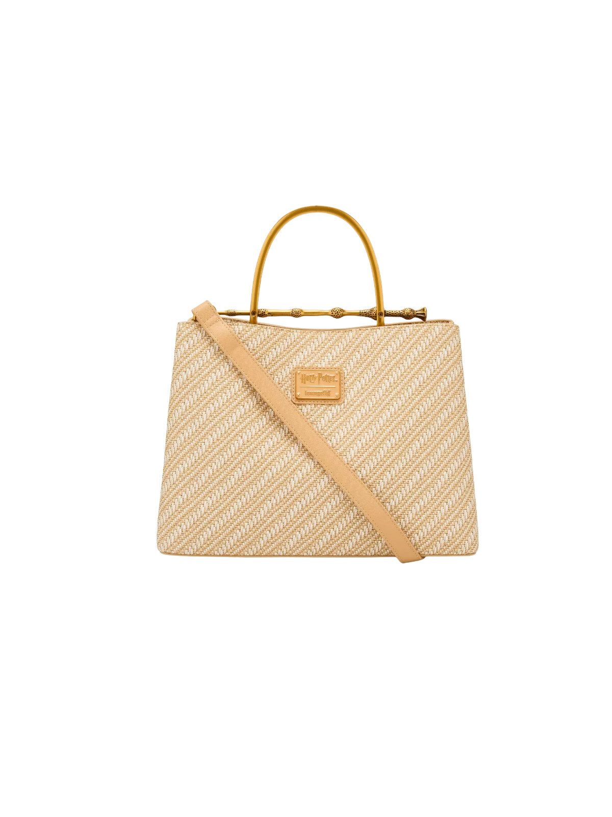 Sac à main Elder wand raffia Deathly hallows Harry Potter LOUNGEFLY