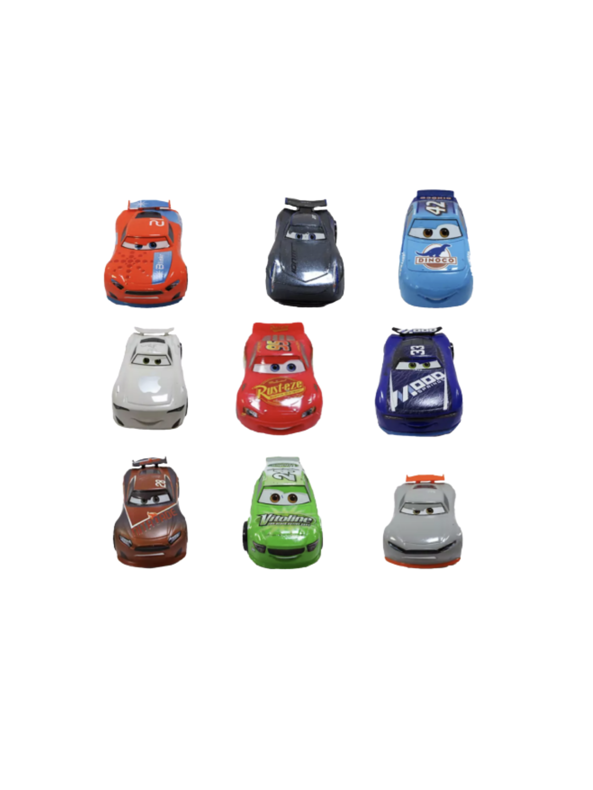 Coffret figurines cars deluxe disney