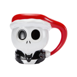 Mug Jack Skellington en Sandy Claws L'Étrange Noël de Monsieur Jack