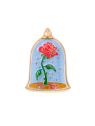 Pin's rose enchantée La belle & la bête disney