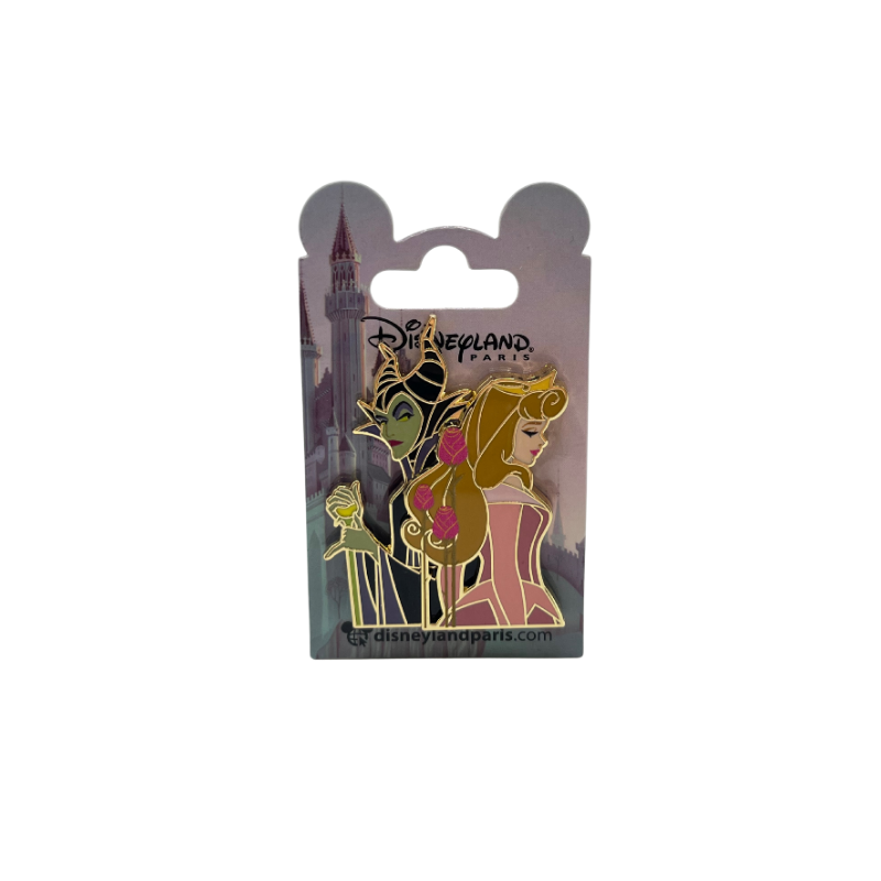 Pin's Maléfique Aurore La Belle au bois Dormant Disney
