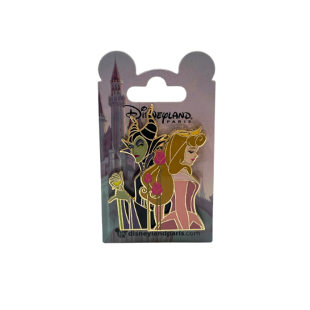 Pin's Maléfique Aurore La Belle au bois Dormant Disney