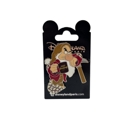 Pin's Réveil Grincheux Blanche Neige Disney