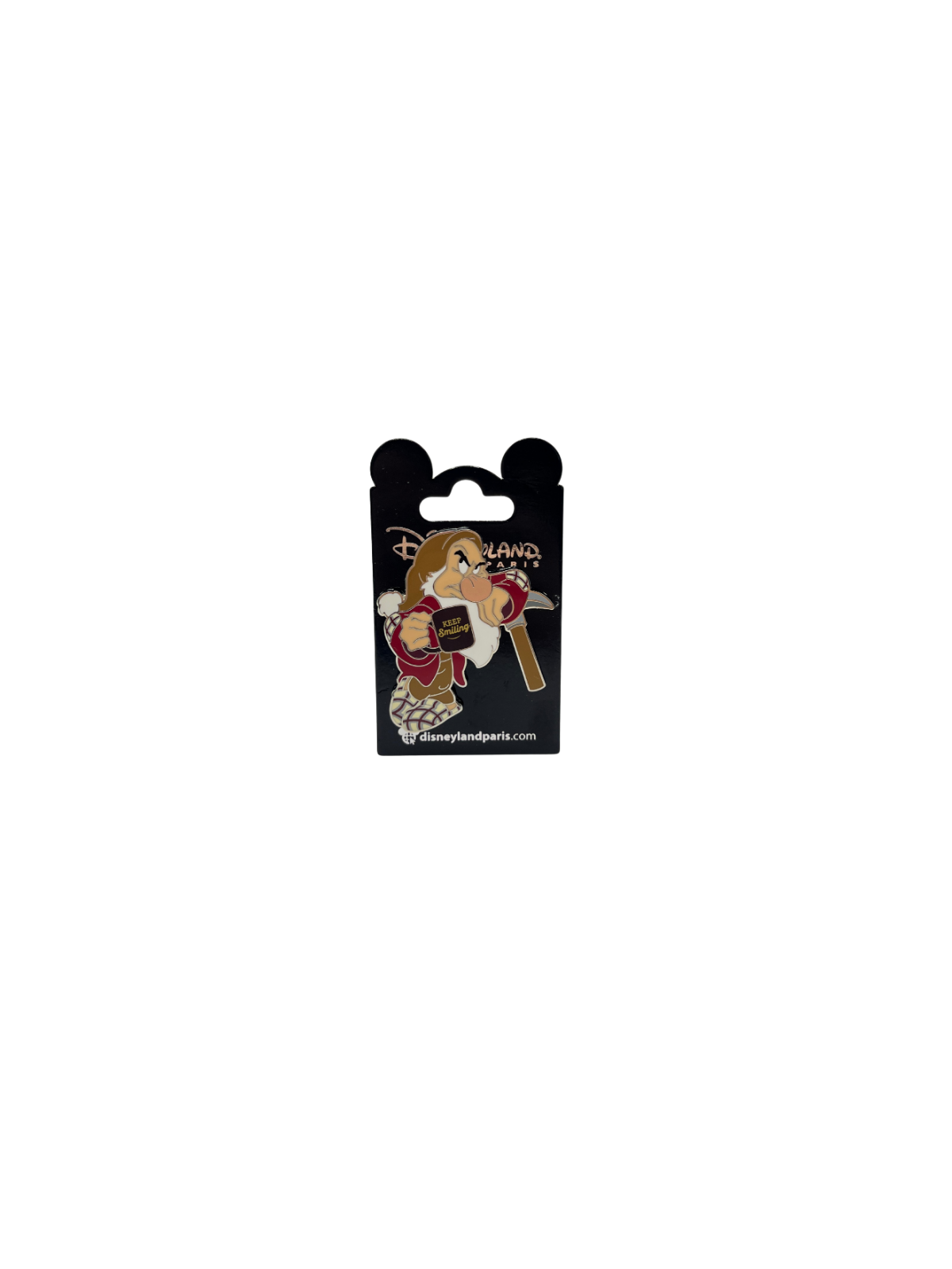 Pin's Réveil Grincheux Blanche Neige Disney