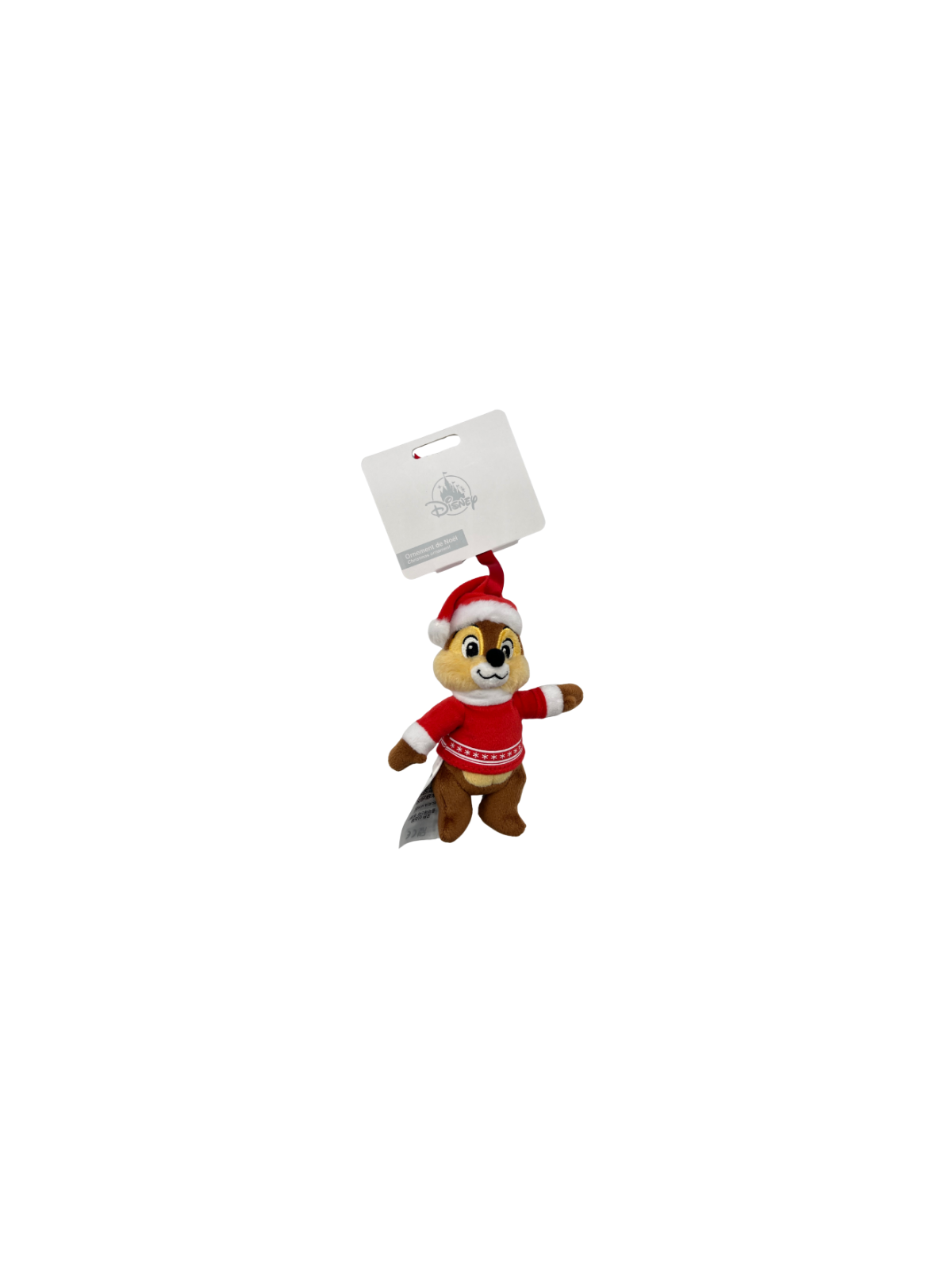 Ornement Noël Peluche Tic Disney